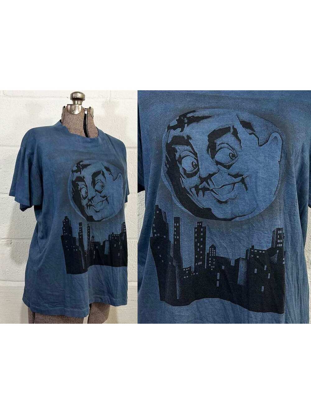 Vintage Honeymooners T Shirt Screen Stars Tee Single Stitch Gleason 1980s XL